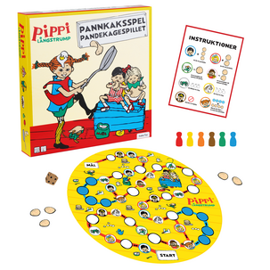 Pippi Långstrump Pannkaksspelet brädspel barn, från 4 år