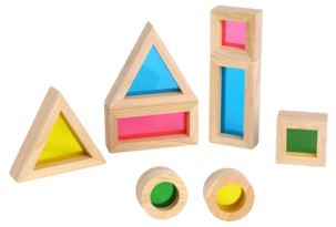 Sateenkaaripalikat aistipalikat 8 osaa, yli 2-vuotaille