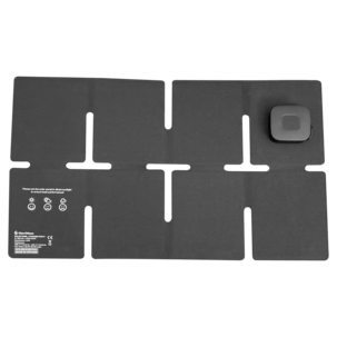 Solcellsladdare 20 W USB-A/USB-C vikbar