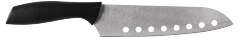 Santokukniv med hål, 18 cm