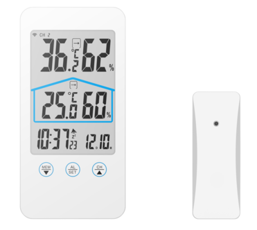 Trådlös hygrometer/termometer