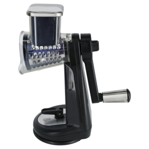 Raastin karkea, hieno, viipaleet, juusto ja vihannekset