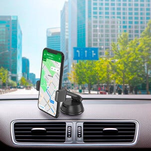 Mobilhållare med sugpropp och klämfäste, Celly MountExt