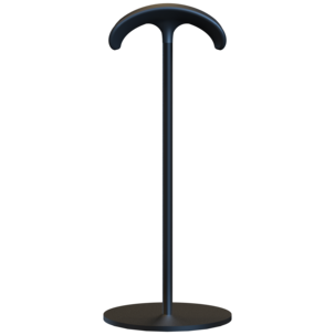 Exibel hörlursställ för skrivbord och gaming, svart