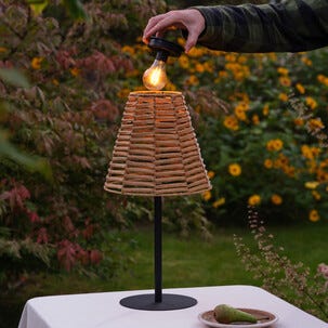 Northlight utendørs bordlampe solcelle rotting 