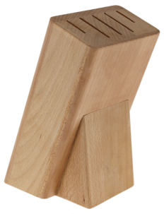 Knivblokk i tre for 5 kniver