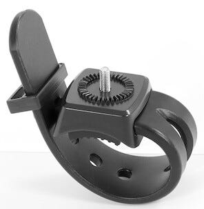 Kiinnitin polkupyörän valaisimeen, Asaklitt