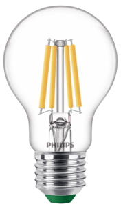 LED Lamppu Philips Ultra Efficient E27 A60, 2,3 W, lämpimän valkoinen