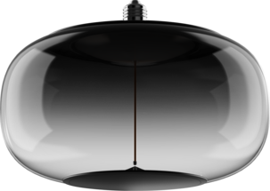 Smokey LED-lampa E27, magnetiskt filament, 30 cm