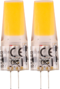 LED-lamppu G4 12 V 2,8 W, 2 kpl