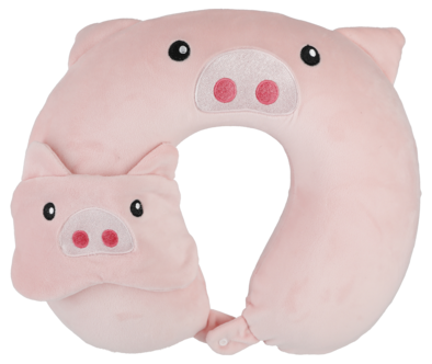 Nackkudde och ögonmask för barn