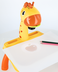 Tegnebord med projektor for barn fra 3 år