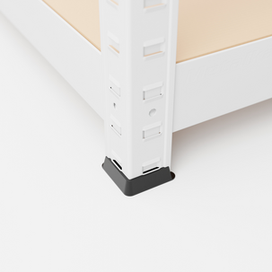 Smal oppbevaringshylle metall, 60x40x180 cm