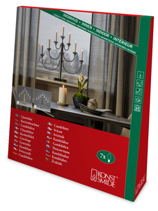 Konstsmide advensstake messing, 54 cm