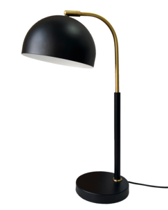 Elton bordlampe, vinklingsbar, svart, 52,5 cm – Northlight