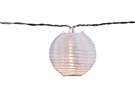 Solcelleslynge med risballer