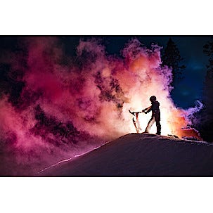 Stiga SnowRider black/lime