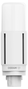 Kompaktlysrör LED G24d 7,5 W varmvit, Osram