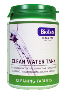 Rengöring av vattentank BioTab