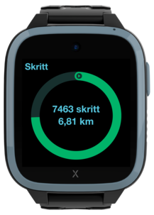 Xplora XGO3 Black smartklokke til barn 4–11 år, svart