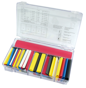 Nelco krympslangar utan lim, 87 delar