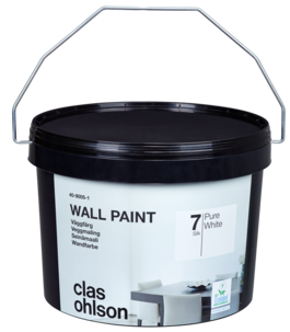 Väggfärg sidenmatt glans 7, volym 3 liter