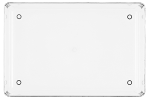 Laatikon jakaja, läpinäkyvä, korkeus 7,3 cm