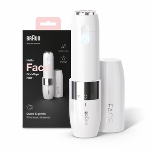 Braun Face Mini FS1000 Kasvotrimmeri / Karvanpoistolaite