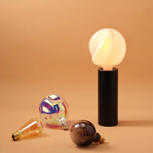 Deco bordslampa svart metall E27, Northlight