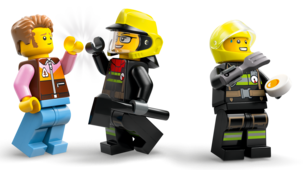 LEGO City Firehjulsdrevet brannbil med redningsbåt 60412, fra 5 år