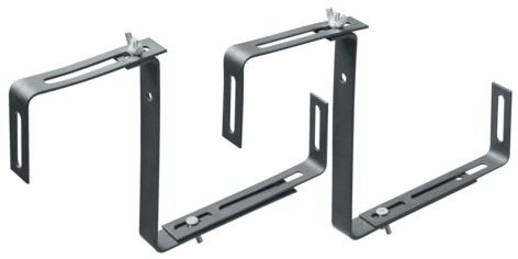 Konsoller for blomsterkasser, 2 stk/pk