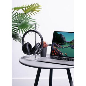 Desire2 holder for hodetelefoner, bordstativ i aluminium