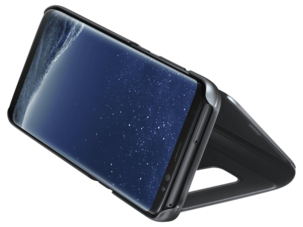 Flipfodral Galaxy S8, Samsung Clear View Standing Cover