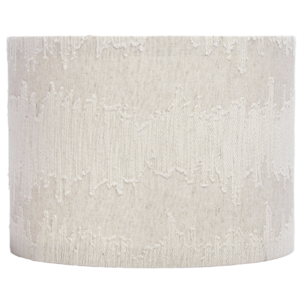 Northlight lampeskjerm linblanding bølgemønster, beige