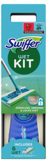 Swiffer Sweeper Startkit, moppi ja lattialiinat
