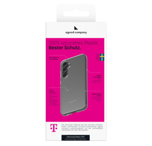 Agood Company återvunnet mobilskal Samsung A35, clear