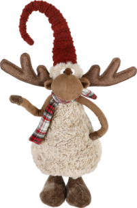 Julälg Roffe, dekorationsfigur inomhus, 53 cm