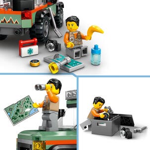 LEGO City 4-hjulsdriven terrängbil för bergskörning 60447, från 6 år