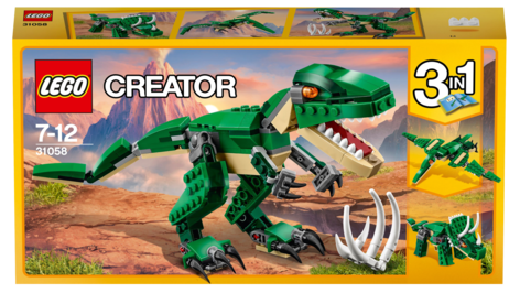 LEGO Creator 3-i-1 Mäktiga dinosaurier 31058, från 7 år