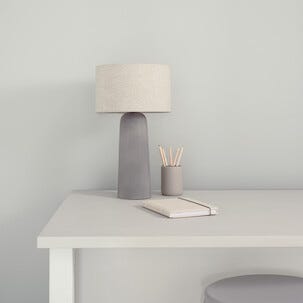 Northlight Malte bordlampe betong, 43 cm