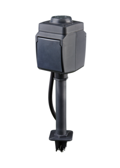 Grenuttak med skumringsrelé IP44