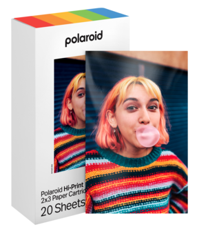 Polaroid HiPrint 2x3 fotopapper, 20 ark