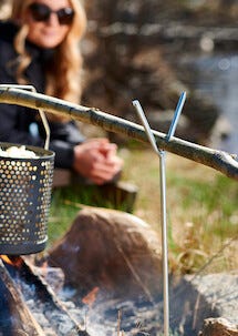 Hällmark popcorngryte for åpen ild, 4 liter