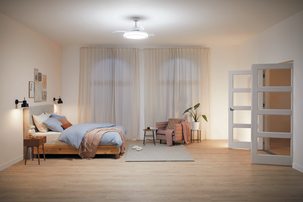 Takfläkt med LED-belysning, Philips