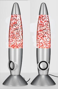 Kaiutin ja glittervalaisin