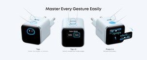 Anker Nano Smart Display USB-C-lader, 45 W