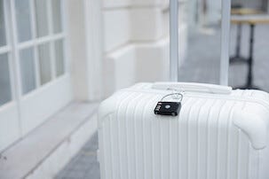 MiLock Smart Anti-Loss TSA-lås til koffert, svart