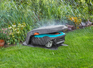 Katto robottiruohonleikkurille Gardena Sileno