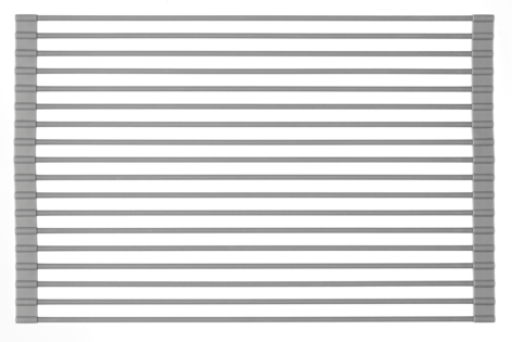 Rullattava astiankuivausteline tiskialtaaseen