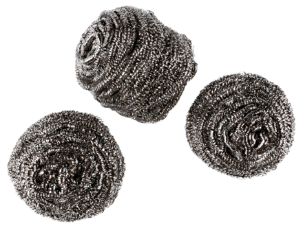 Stålbollar 3-pack, Smart Microfiber